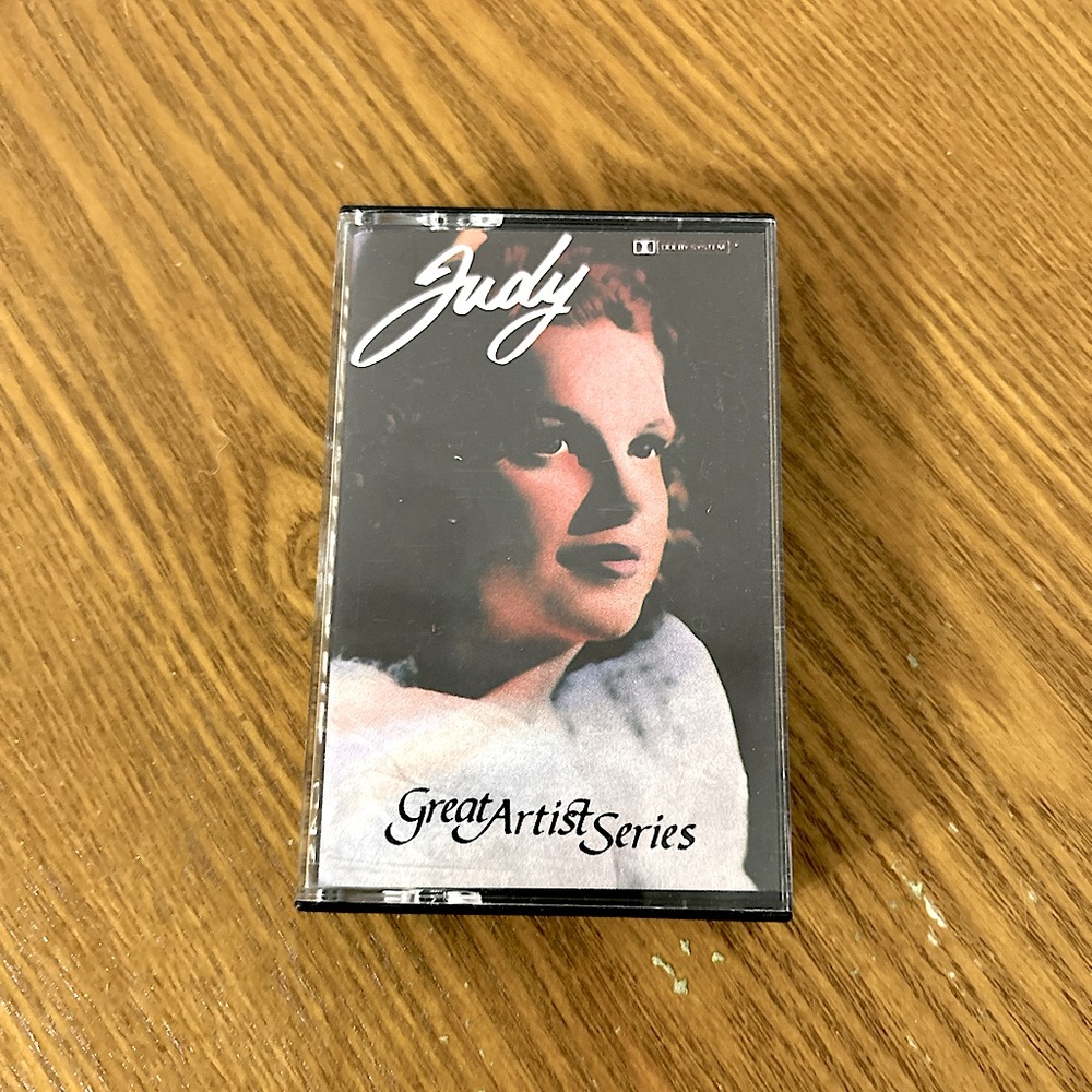 JUDY GARLAND Great Artist Series- Very Rare vintage Cassette